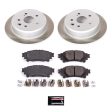 Power Stop 14-15 Lexus IS250 Rear Semi-Coated Rotor Kit Cheap