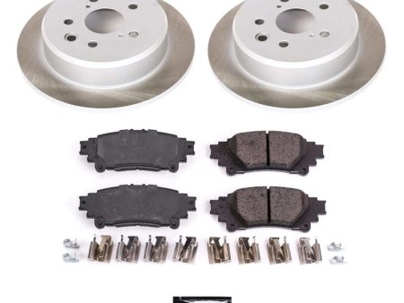 Power Stop 14-15 Lexus IS250 Rear Semi-Coated Rotor Kit Cheap