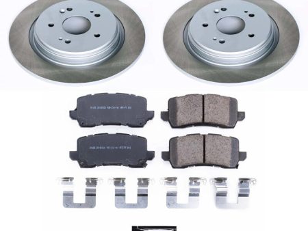 Power Stop 15-20 Acura TLX Rear Semi-Coated Rotor Kit For Sale