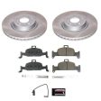 Power Stop 2018 Audi Q5 Front Semi-Coated Rotor Kit Supply