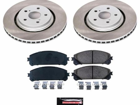 Power Stop 20-23 Toyota Camry Front Semi-Coated Rotor Kit Online Hot Sale