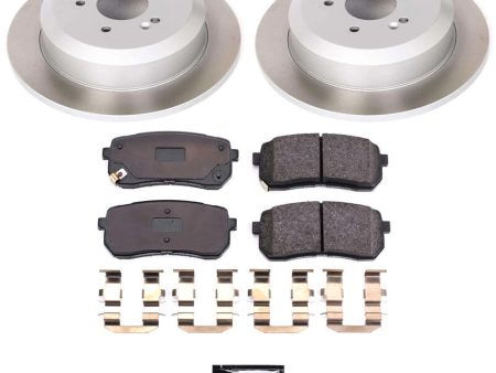 Power Stop 07-12 Hyundai Veracruz Rear Semi-Coated Rotor Kit Discount