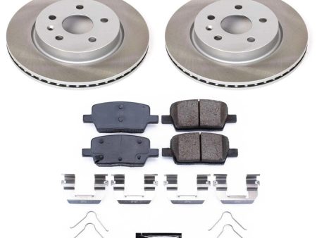 Power Stop 16-21 Chevrolet Camaro Rear Semi-Coated Rotor Kit For Discount