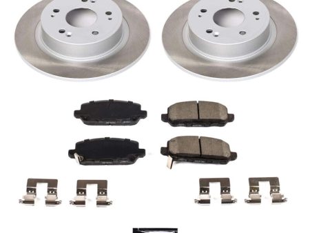 Power Stop 16-22 Honda HR-V Rear Semi-Coated Rotor Kit For Sale