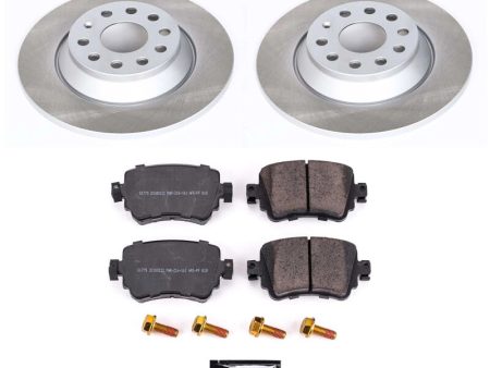 Power Stop 16-18 Audi Q3 Quattro Rear Semi-Coated Rotor Kit Sale