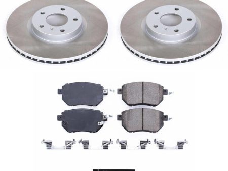 Power Stop 06-07 Nissan Murano Front Semi-Coated Rotor Kit Online now