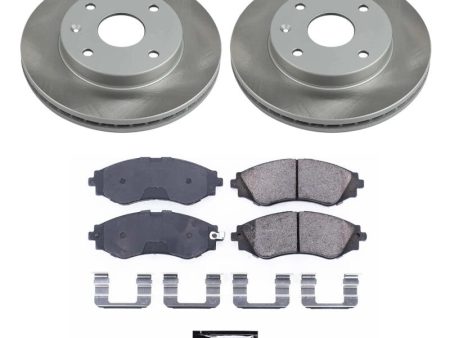 Power Stop 05-08 Suzuki Reno Front Semi-Coated Rotor Kit Supply