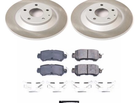 Power Stop 13-15 Mazda CX-5 Rear Semi-Coated Rotor Kit Supply