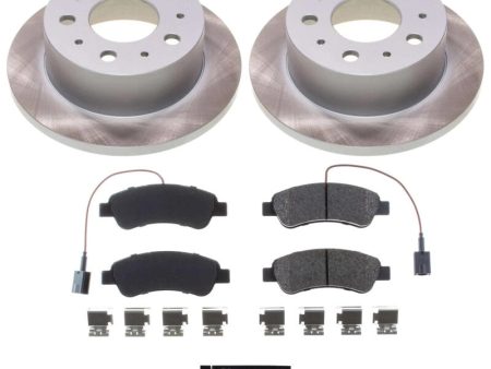 Power Stop 14-21 Ram ProMaster 3500 Rear Semi-Coated Rotor Kit Online Sale