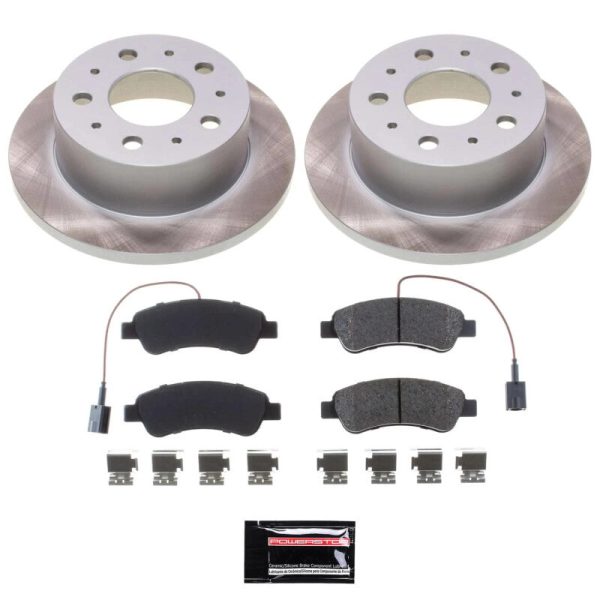 Power Stop 14-21 Ram ProMaster 3500 Rear Semi-Coated Rotor Kit Online Sale