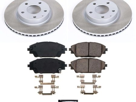 Power Stop 16-21 Mazda CX-3 Front Semi-Coated Rotor Kit on Sale