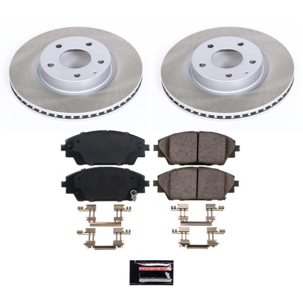 Power Stop 16-21 Mazda CX-3 Front Semi-Coated Rotor Kit on Sale