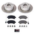 Power Stop 16-21 Ram ProMaster 3500 Rear Semi-Coated Rotor Kit For Sale