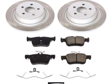 Power Stop 19-22 Lincoln Nautilus Rear Semi-Coated Rotor Kit Online now