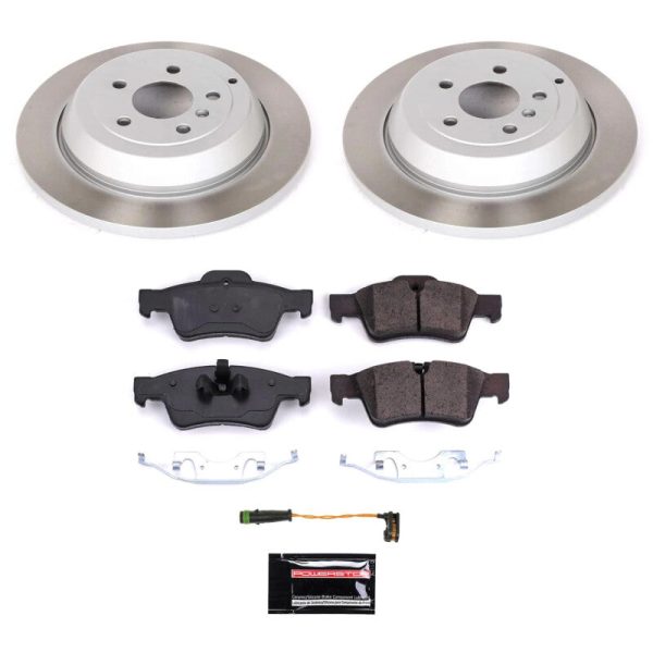 Power Stop 06-07 Mercedes-Benz R500 Rear Semi-Coated Rotor Kit For Sale