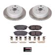 Power Stop 22-23 Toyota GR86 Rear Semi-Coated Rotor Kit on Sale