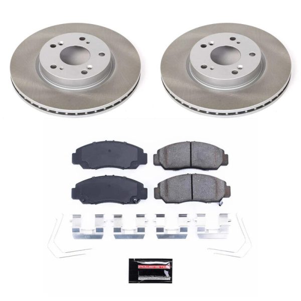 Power Stop 12-15 Honda Civic Front Semi-Coated Rotor Kit Online Sale