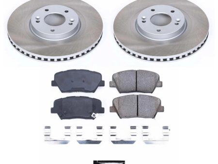 Power Stop 14-20 Kia Sorento Front Semi-Coated Rotor Kit For Cheap