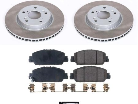 Power Stop 13-22 Honda Accord Front Semi-Coated Rotor Kit For Sale