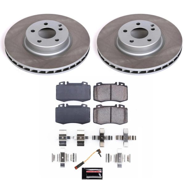 Power Stop 07-09 Mercedes-Benz E550 Front Semi-Coated Rotor Kit Online Hot Sale