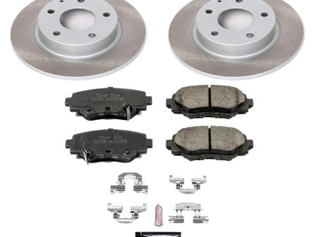 Power Stop 14-16 Mazda 3 Rear Semi-Coated Rotor Kit on Sale