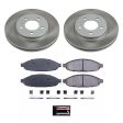 Power Stop 04-08 Chrysler Pacifica Front Semi-Coated Rotor Kit For Sale