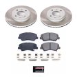 Power Stop 12-17 Kia Rio Front Semi-Coated Rotor Kit Supply