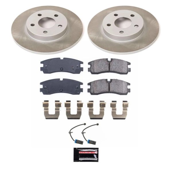 Power Stop 98-02 Cadillac Seville Rear Semi-Coated Rotor Kit For Sale