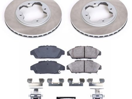 Power Stop 90-93 Honda Accord Front Semi-Coated Rotor Kit Online Hot Sale