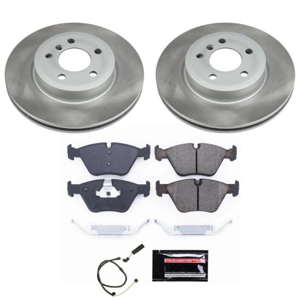 Power Stop 04-10 BMW X3 Front Semi-Coated Rotor Kit Sale