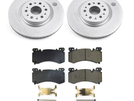 Power Stop 2022 Cadillac XT6 Front Z17 Coated Brake Kit For Discount