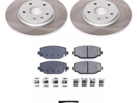 Power Stop 12-14 Volkswagen Routan Rear Semi-Coated Rotor Kit on Sale