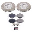 Power Stop 1995 Ford Taurus Front Semi-Coated Rotor Kit Cheap