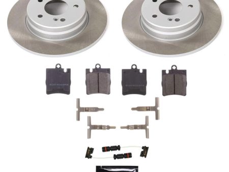 Power Stop 01-02 Mercedes-Benz E430 Rear Semi-Coated Rotor Kit on Sale