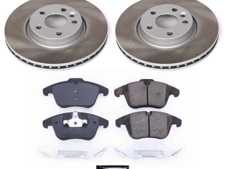 Power Stop 08-10 Volvo V70 Front Semi-Coated Rotor Kit Fashion