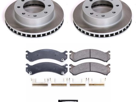 Power Stop 03-09 Hummer H2 Front Semi-Coated Rotor Kit Cheap