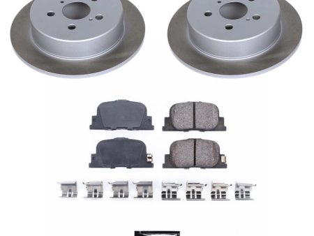 Power Stop 05-10 Scion tC Rear Semi-Coated Rotor Kit Online Hot Sale