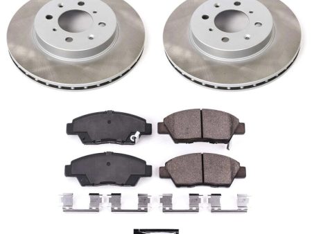 Power Stop 09-14 Honda Fit Front Semi-Coated Rotor Kit Online