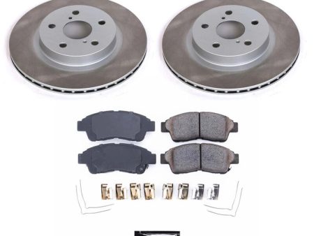 Power Stop 96-03 Toyota RAV4 Front Semi-Coated Rotor Kit For Discount