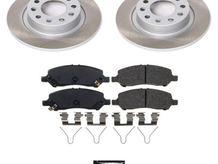 Power Stop 13-16 Dodge Dart Rear Semi-Coated Rotor Kit Online Sale