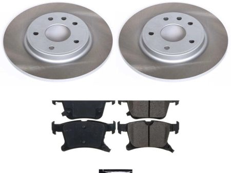 Power Stop 20-23 Chrysler Voyager Rear Semi-Coated Rotor Kit Supply