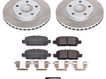 Power Stop 2023 Nissan Z Rear Semi-Coated Rotor Kit For Cheap