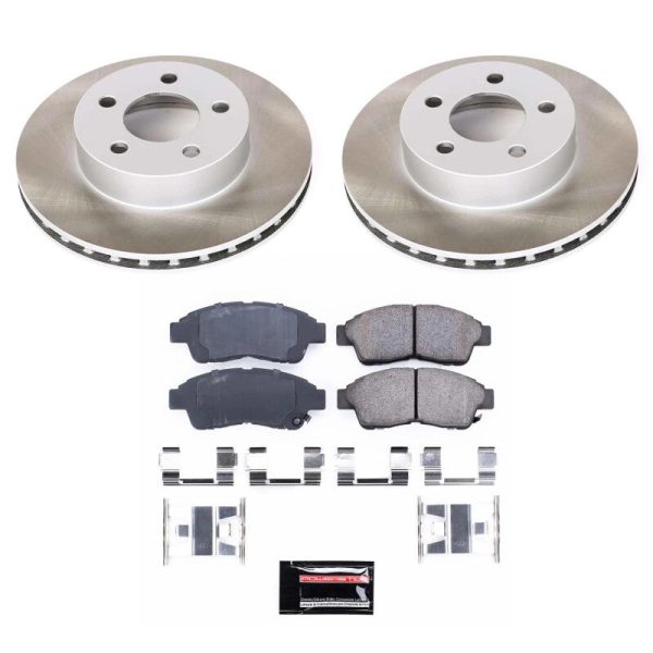 Power Stop 97-01 Mercury Mountaineer Front Semi-Coated Rotor Kit Online