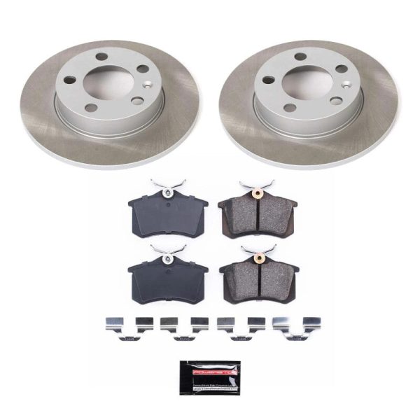 Power Stop 00-06 Audi TT Rear Semi-Coated Rotor Kit Online now