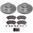 Power Stop 06-12 Workhorse Custom Chassis W42 Front Z17 Coated Brake Kit For Cheap