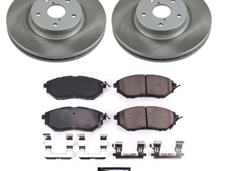 Power Stop 15-21 Subaru WRX Front Semi-Coated Rotor Kit For Cheap