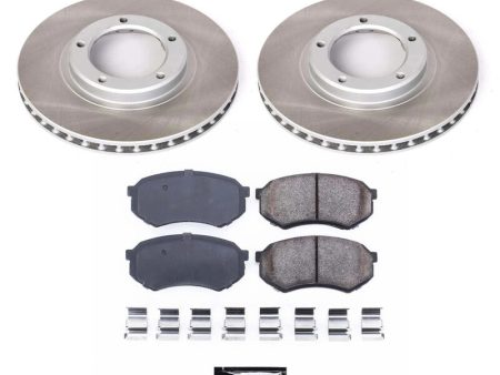 Power Stop 95-04 Toyota Tacoma Front Semi-Coated Rotor Kit Online