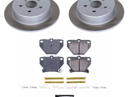 Power Stop 03-07 Toyota Matrix Rear Semi-Coated Rotor Kit Online Sale