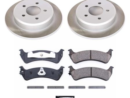 Power Stop 97-01 Mercury Mountaineer Rear Semi-Coated Rotor Kit Fashion