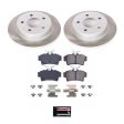 Power Stop 94-04 Ford Mustang Rear Semi-Coated Rotor Kit Online now